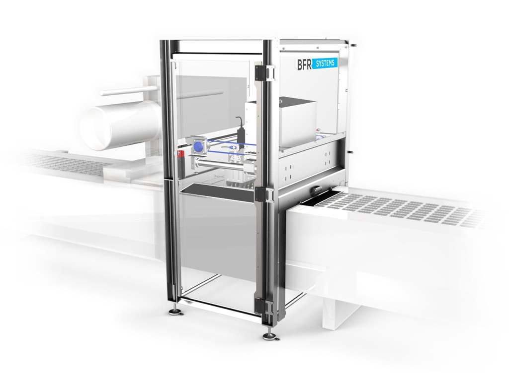 Thermo-forming machine in-feed
