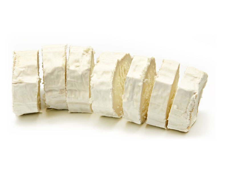 Bûche de chèvre tranché