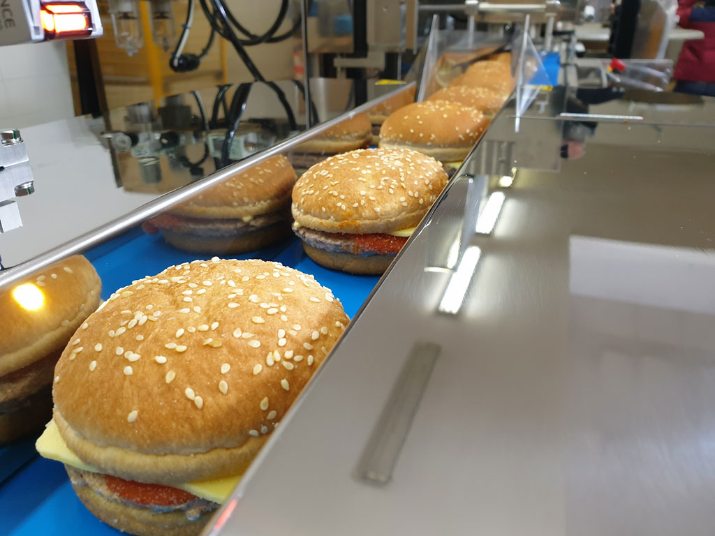 Burger and Mini Burger Manufacturing Line