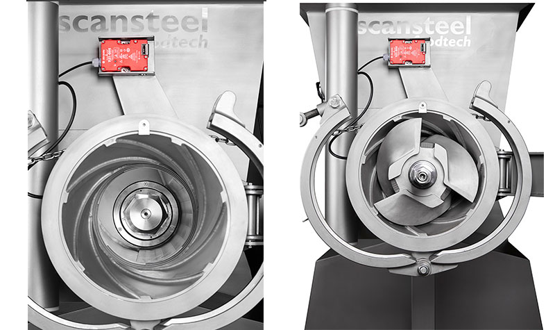 Petfood chopper blender